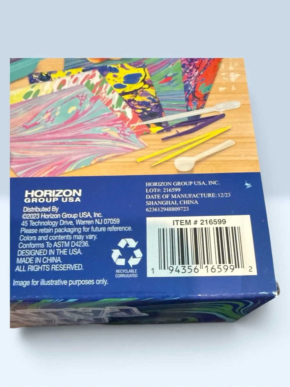 made by me! Ultimate Marbling Paint Studio - Teal Case